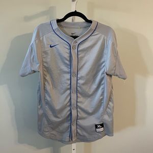 Nike Dri-Fit Gray Button Down